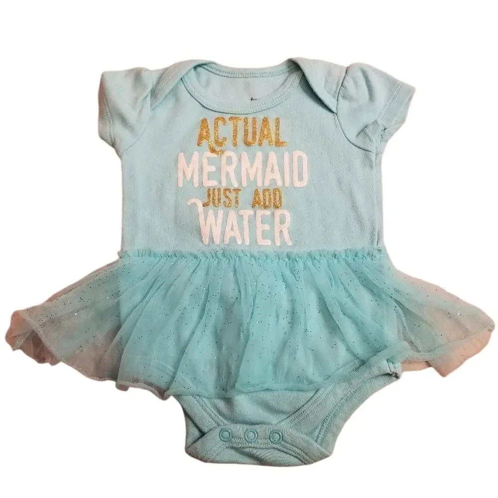 Magic years mermaid onsie 6 months